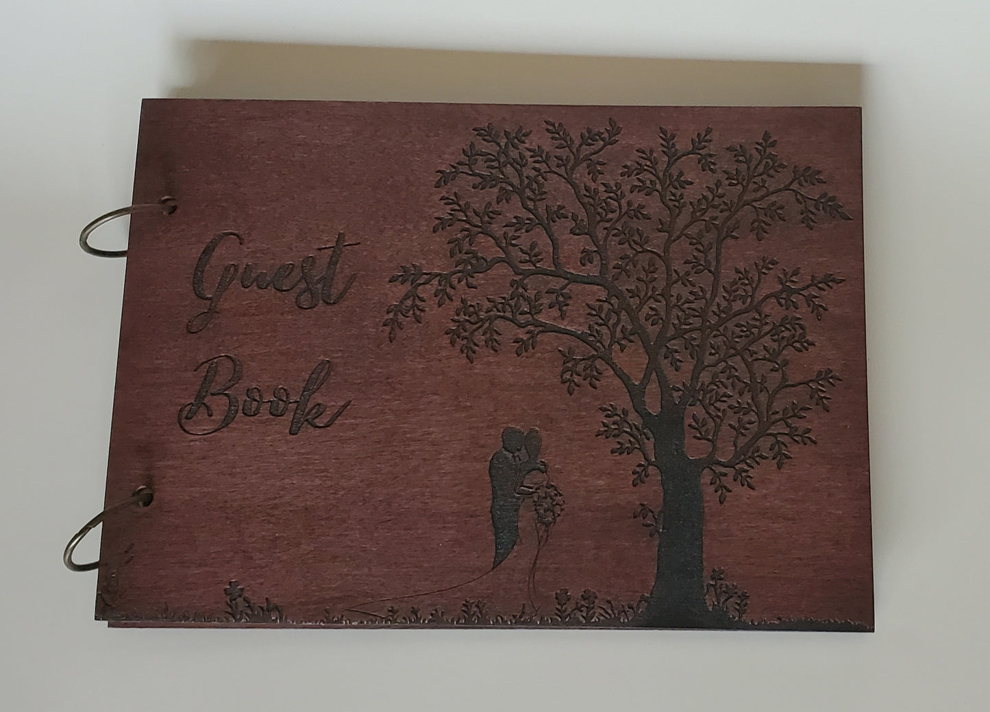 Enchanted love guest book