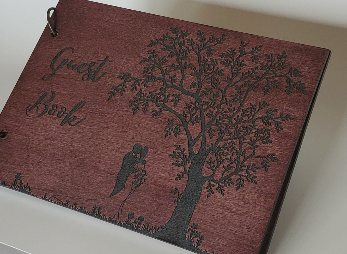 Enchanted love guest book