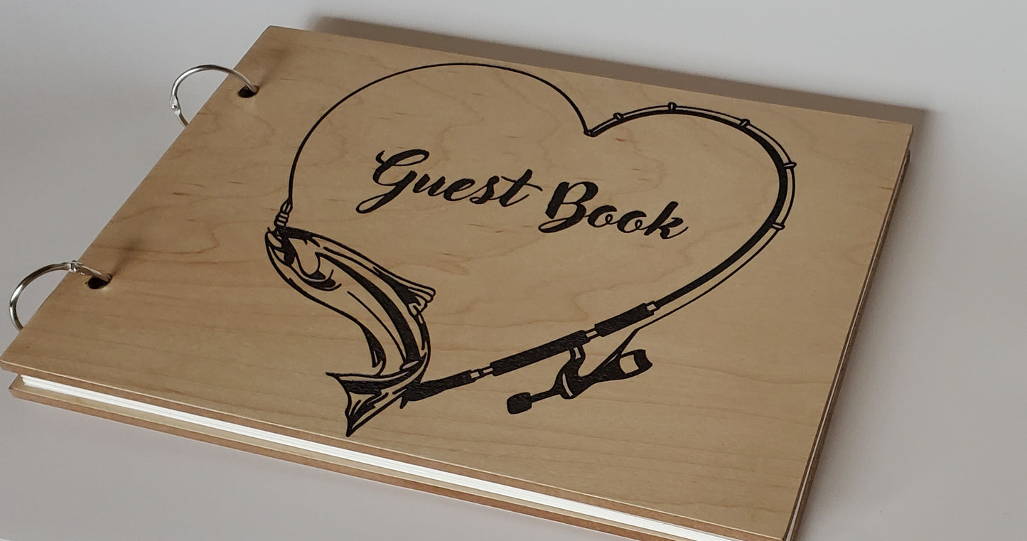 Casting memories guest book