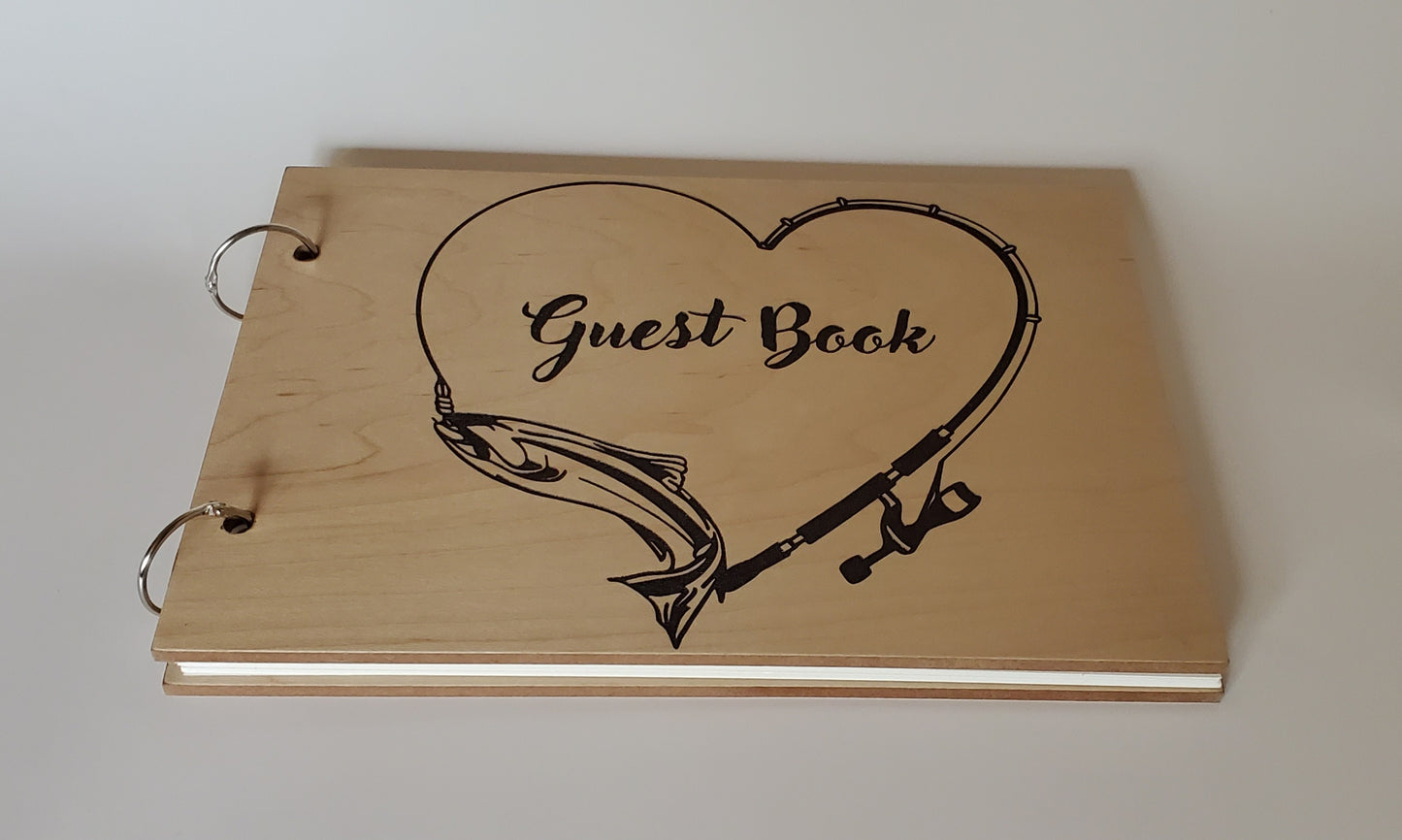 Casting memories guest book