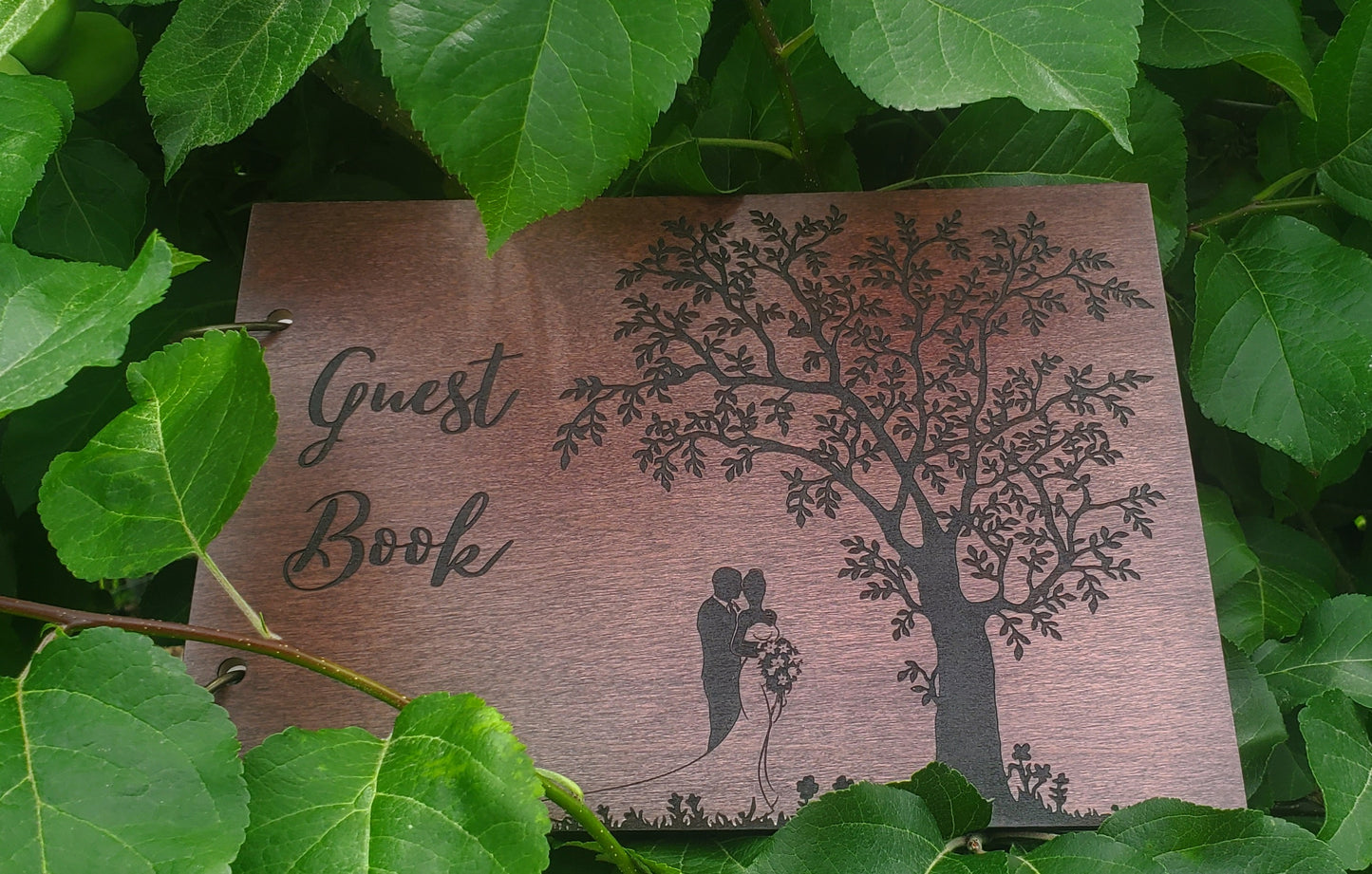 Enchanted love guest book