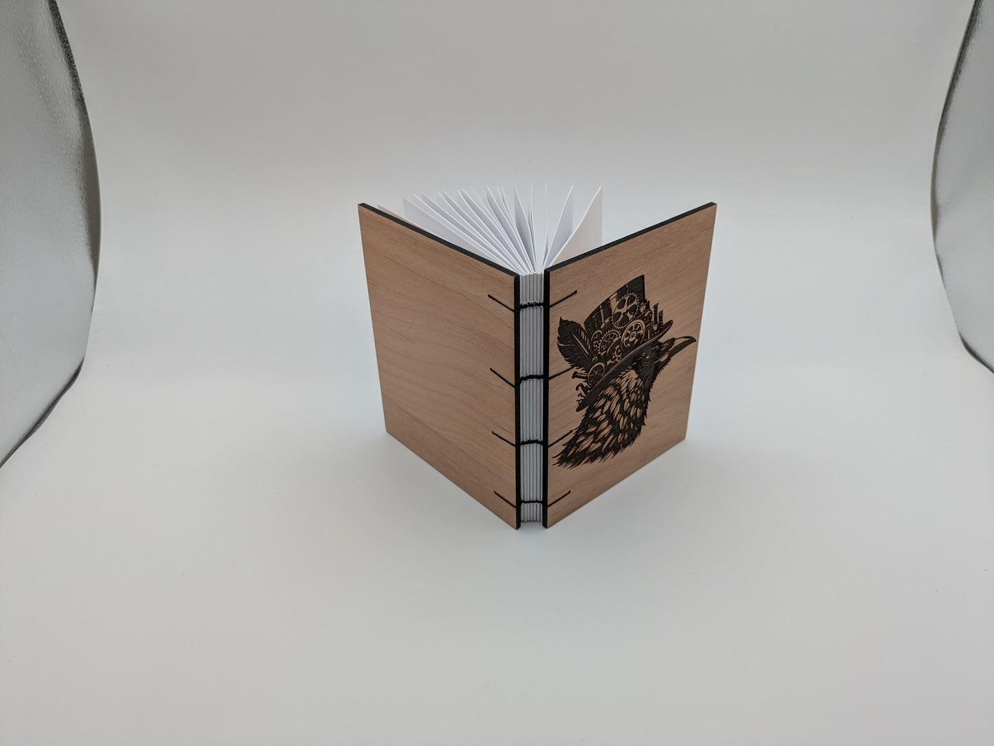 Steampunk Raven Notebook