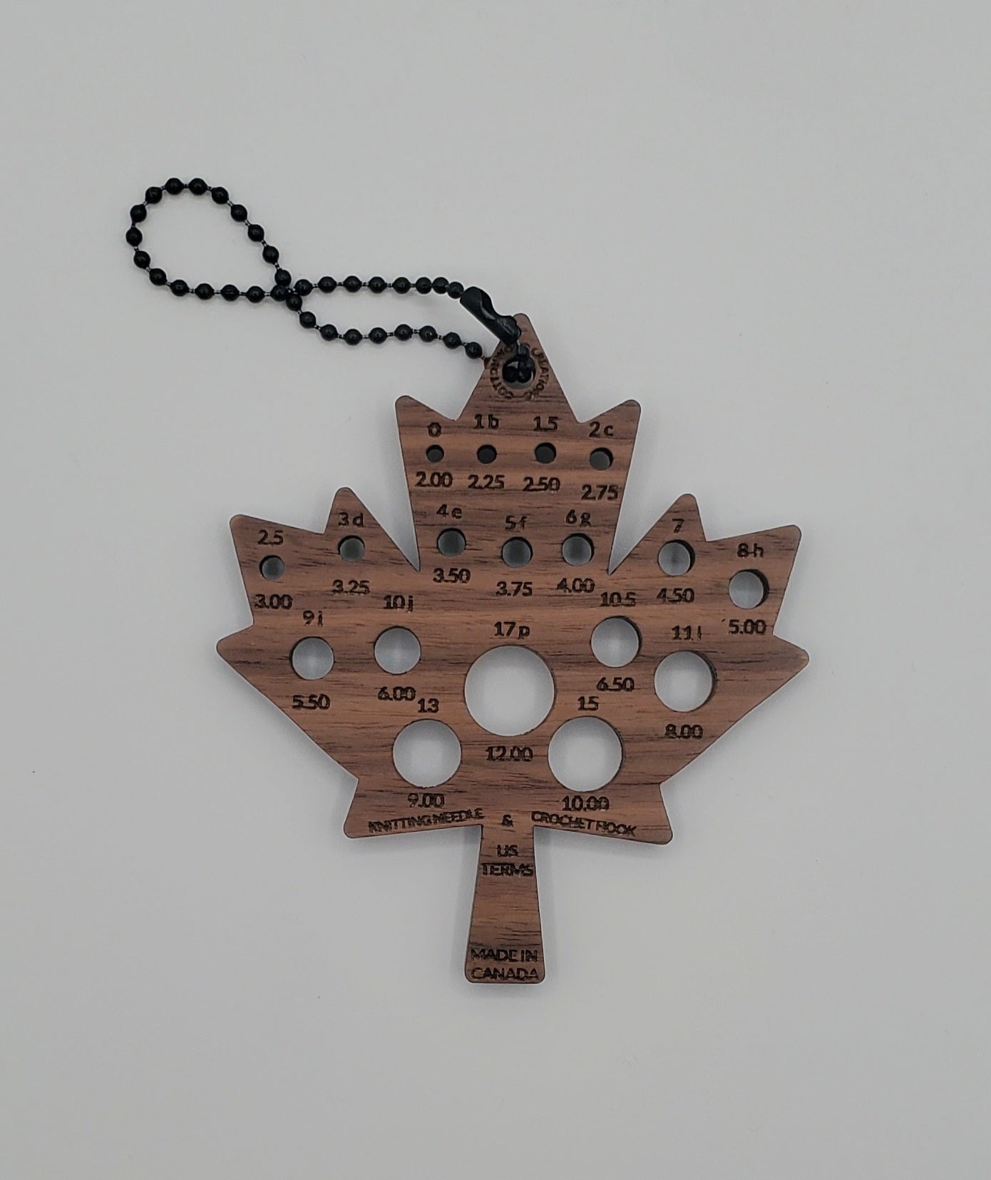 Maple leaf gauge