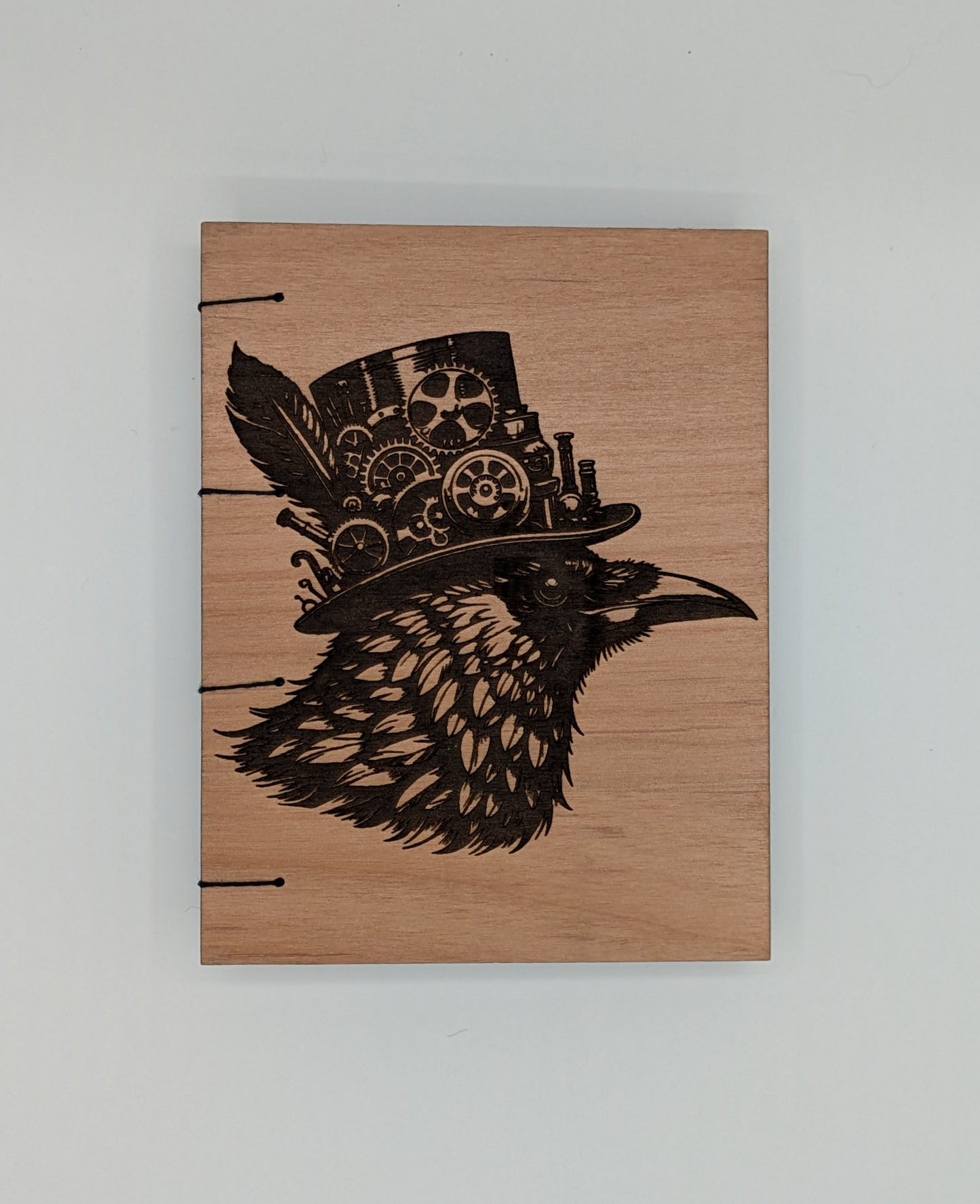 Steampunk Raven Notebook