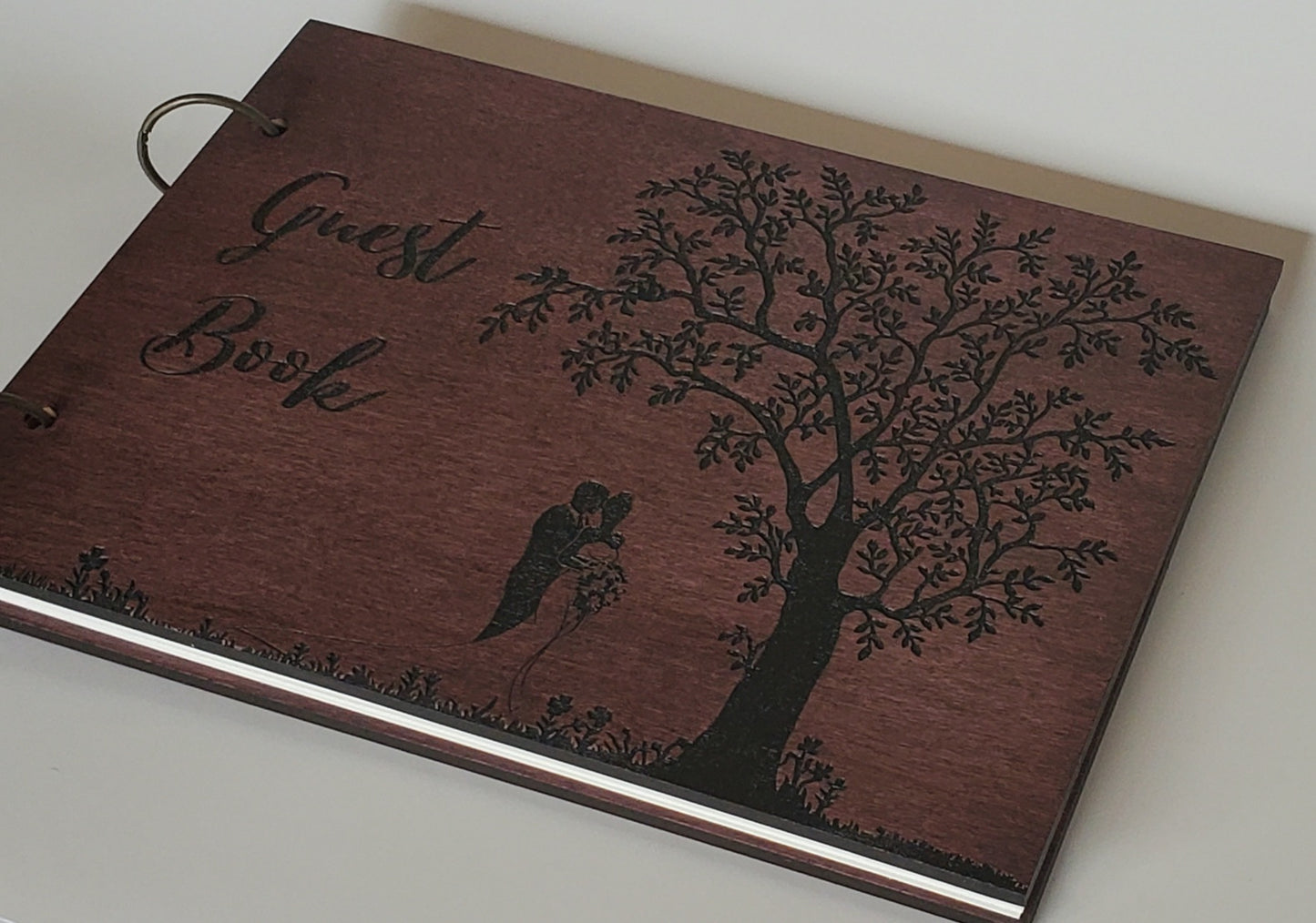Enchanted love guest book