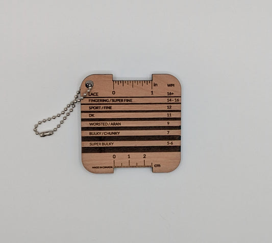 Yarn gauge