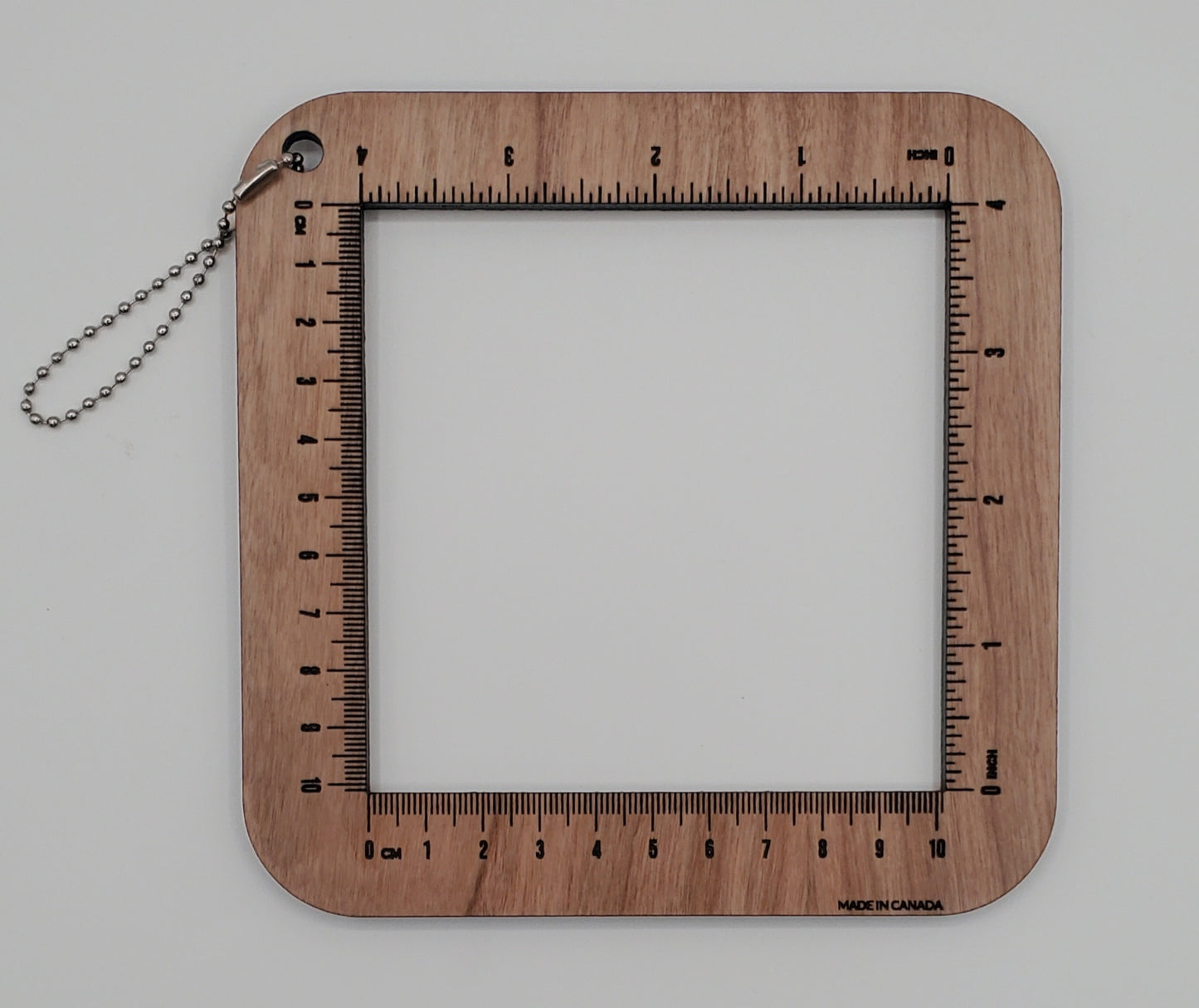 Square 4"/10.1cm ruler