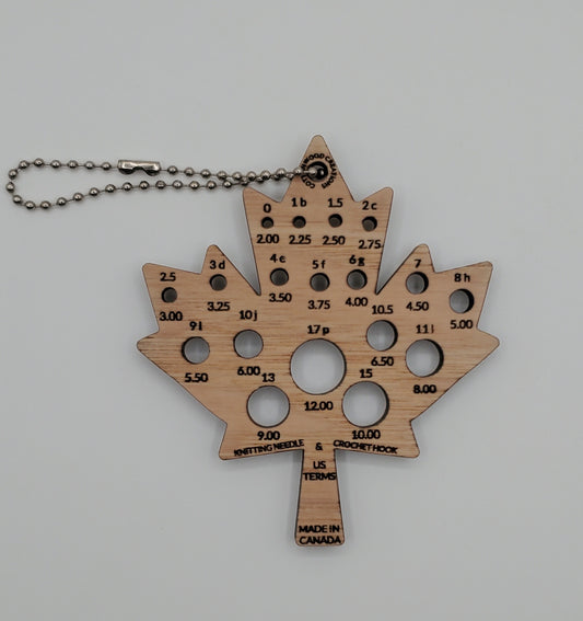 Maple leaf gauge